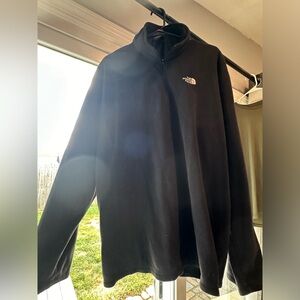 North Face Lightweight Quarter Zip — Black XXL
